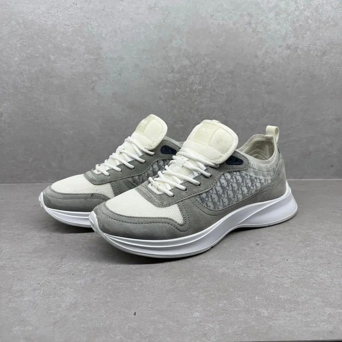 付属品完備 44 サイズ DIOR(ディオール) オブリーク b25 ランナー スニーカーズ