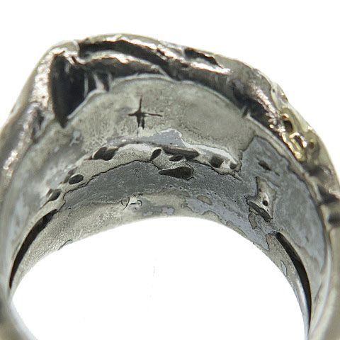 KEI SHIGENAGA ケイシゲナガ KORYU BLACK SILVER 925 18KYG リング