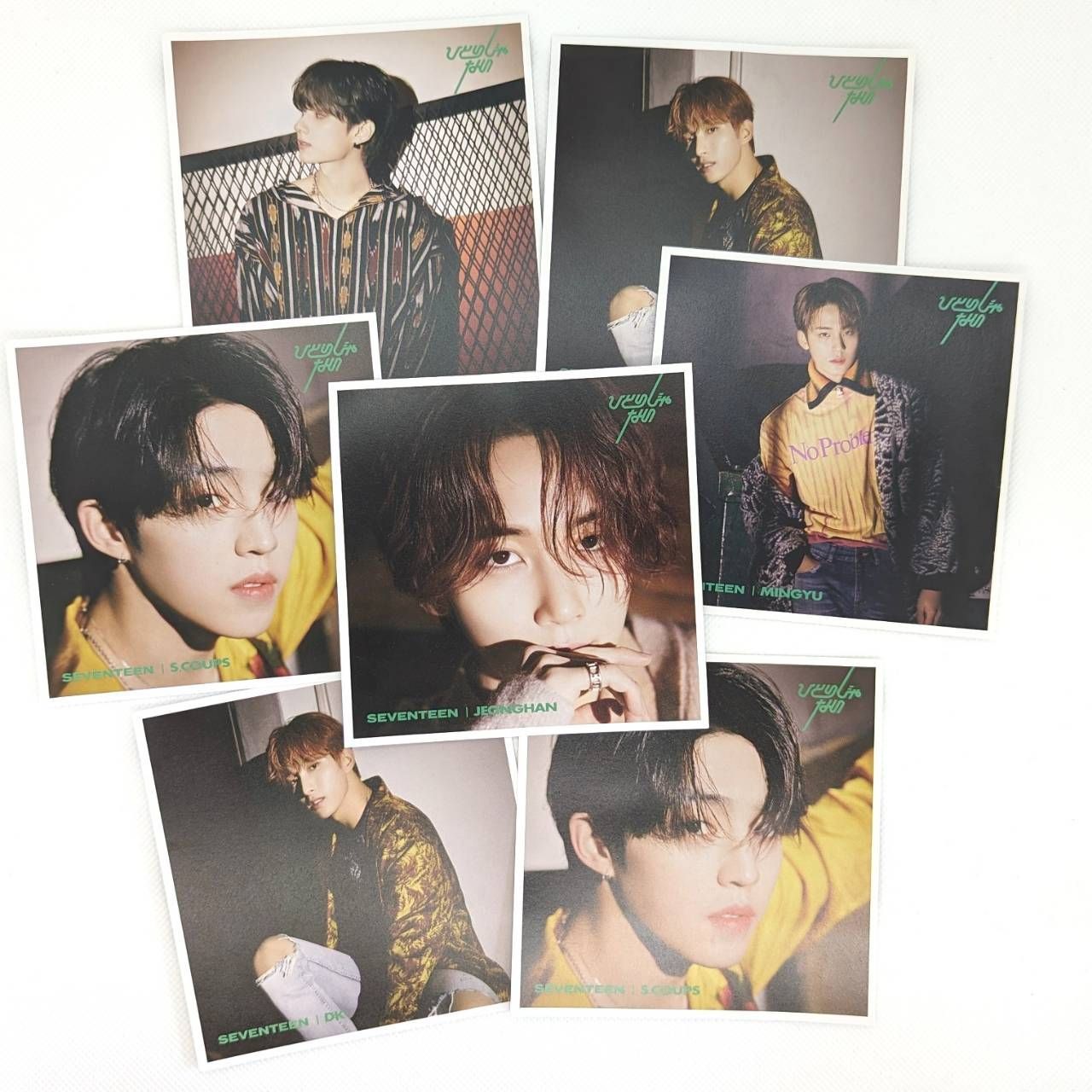 seventeen セブチ まとめ売り 7枚 ミンギュ ジョンハン エスクプス  