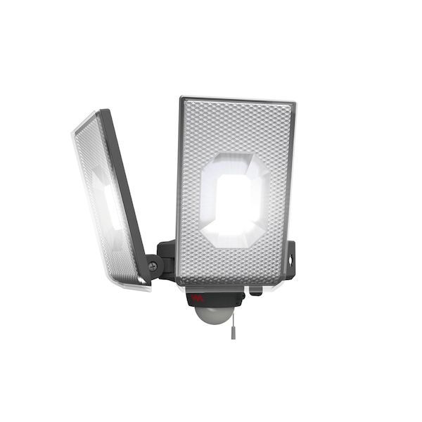 【新品・7営業日以内発送】ムサシ MUSASHI 4954849540035 LED－AC2050 12．5W×2灯 LEDセンサ－ライト【沖縄離島販売】