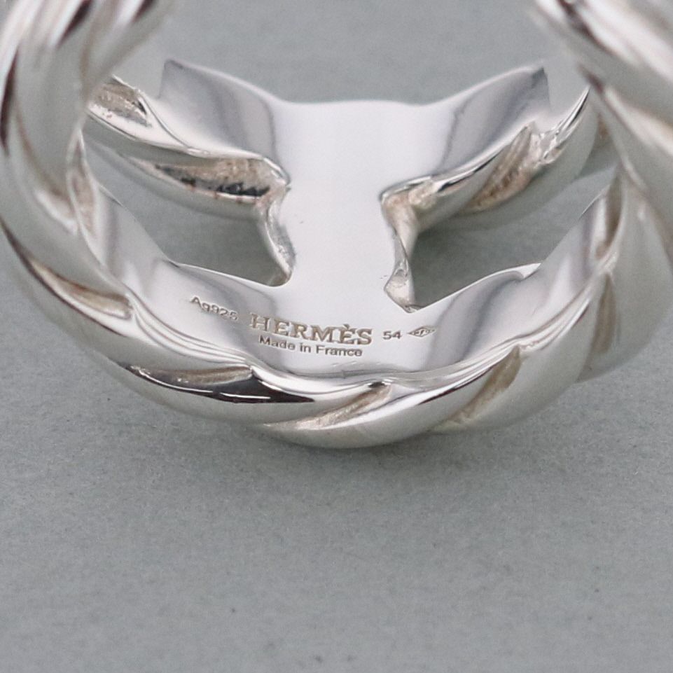 HERMES エルメス　トルサード　リング エルメス HERMES トルサード トルサード リング 指輪 925 シルバー 銀
