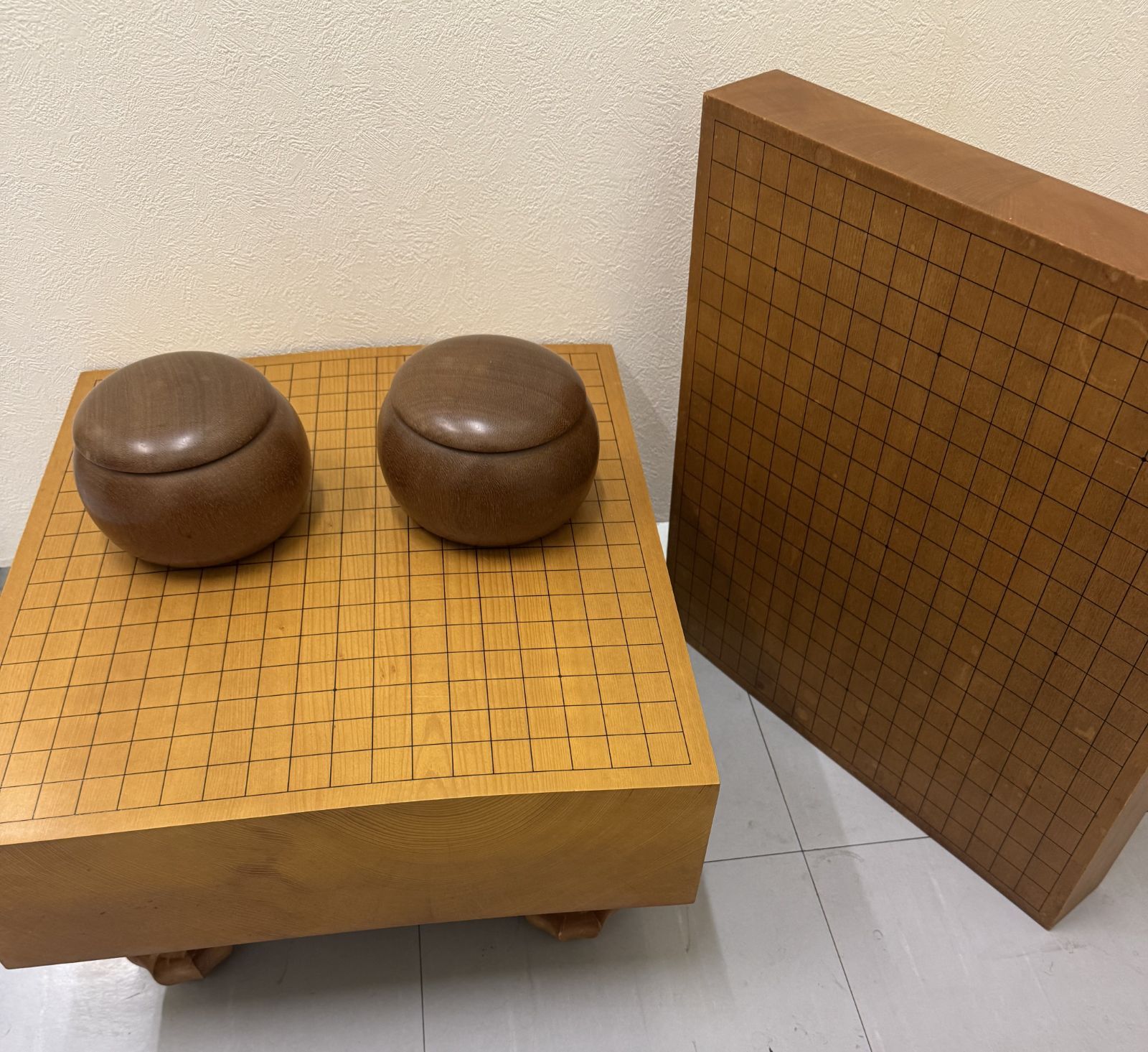 碁盤 脚付き碁盤 碁石セット