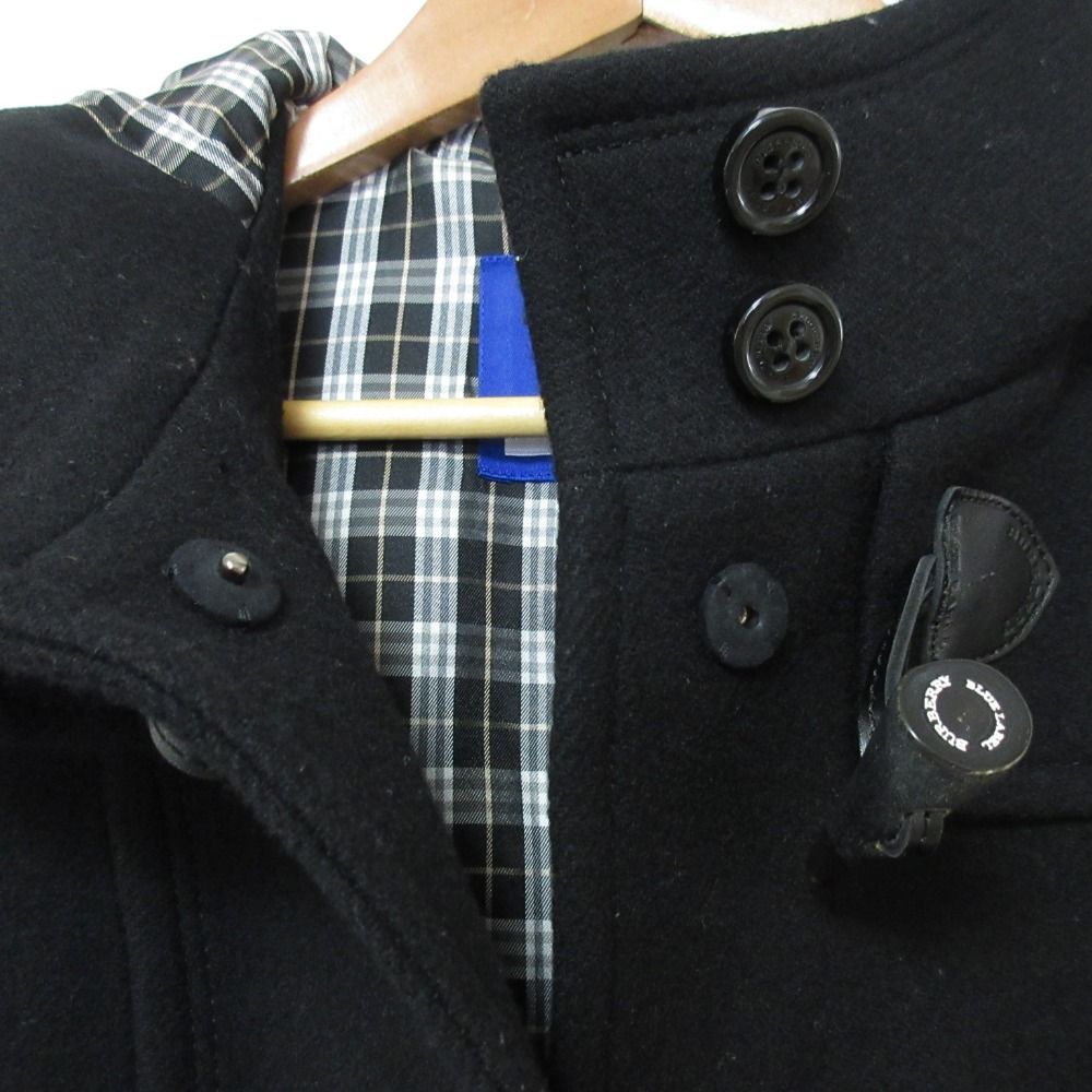 バーバリーブルーレーベル Burberry Blue Label ダッフルコート サイズ