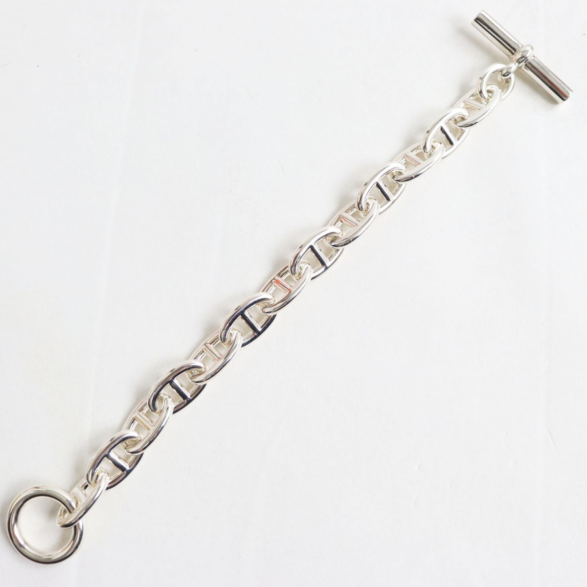 極美品○2021年製 HERMES エルメス シェーヌダンクル TGM SV925