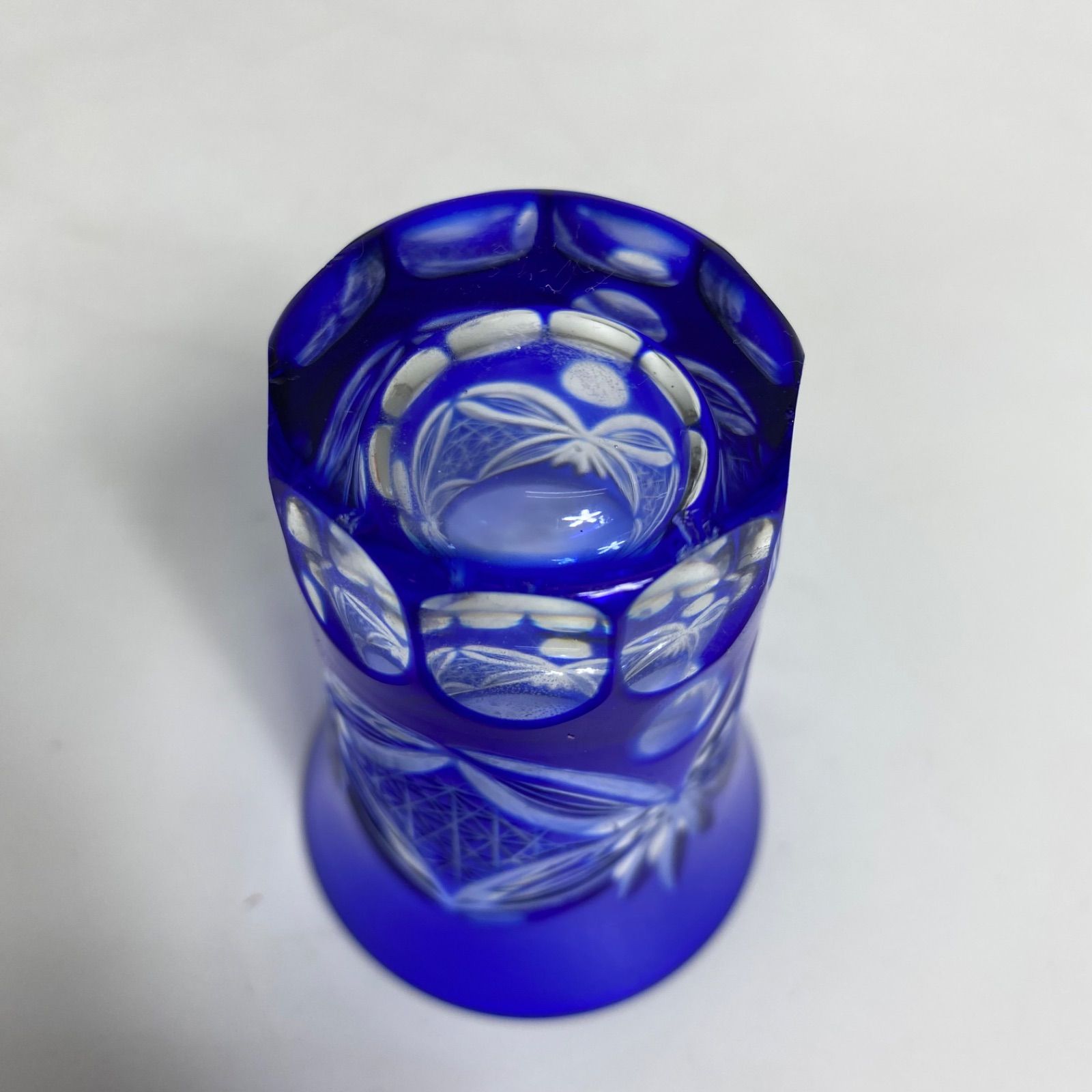 切子グラス ペアセット 切子 2個セット カットガラス 伝統工芸風
