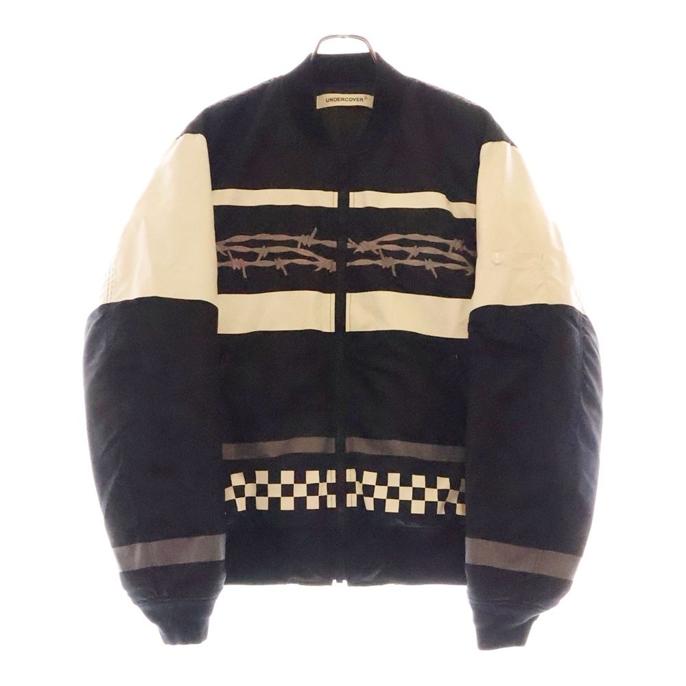 UNDERCOVER (アンダーカバー) 24AW NYツイルチェッカーMA-1 有刺鉄線