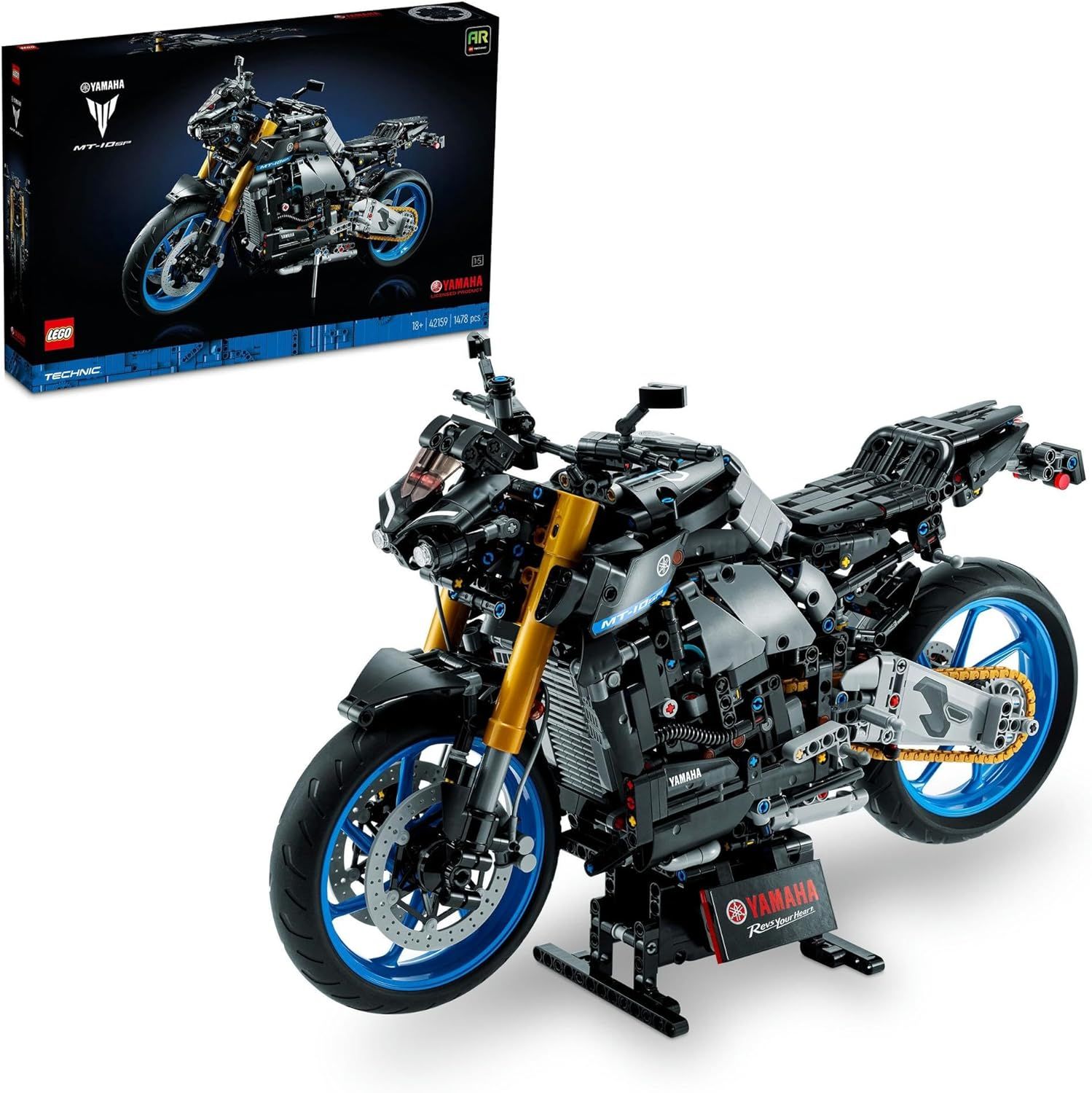 レゴ(LEGO) テクニック ヤマハ MT-10 SP おもちゃ 玩具 誕生日 プレゼント ブロック 母の日 父の日 男性 女性 乗り物 車 ミニカー 42159