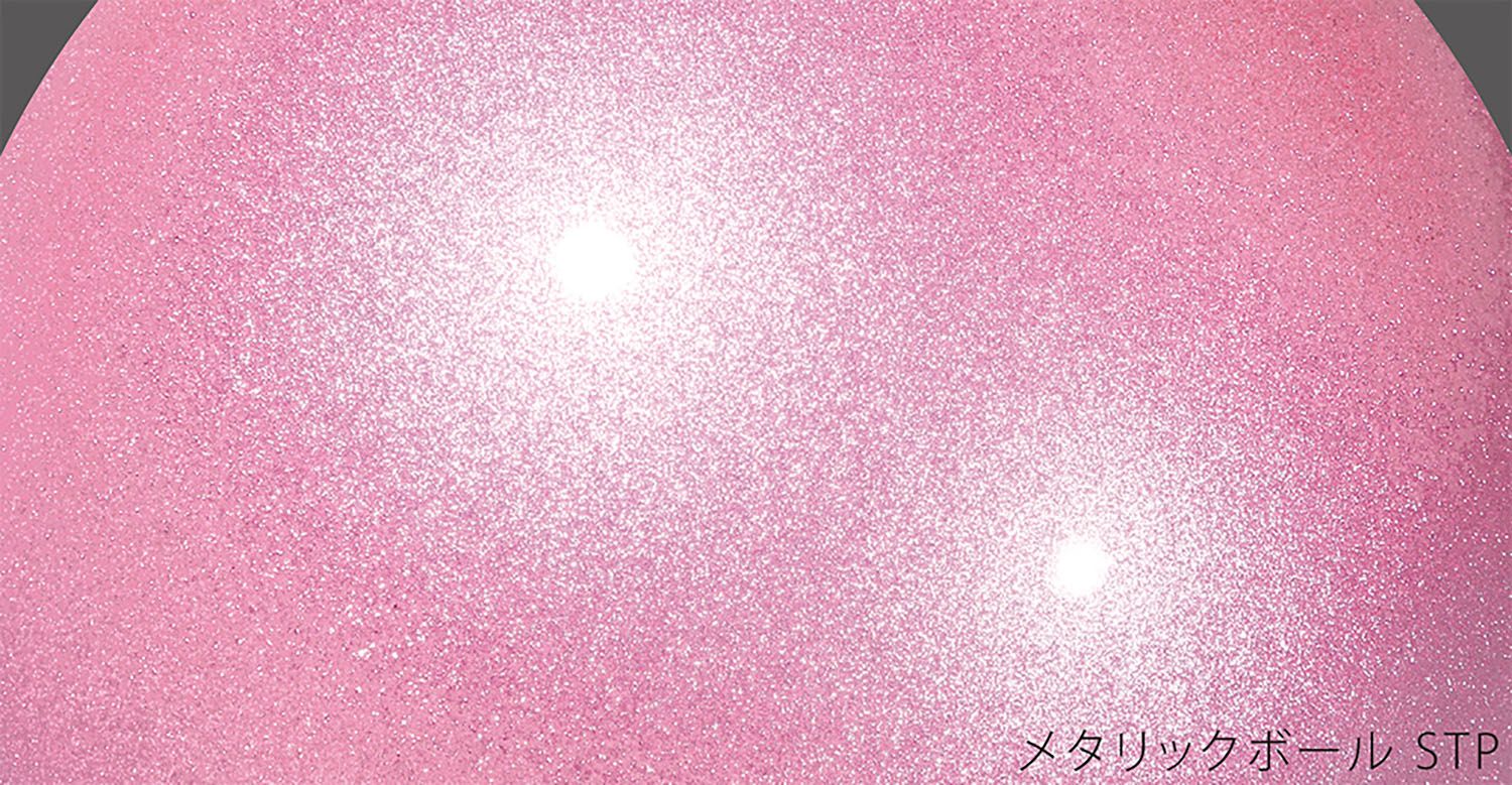 通販特価! ササキ SASAKI 新体操 メタリックボール M-207M-F 径18.5cm F.I.G.認定品 手具 光沢 輝き 部活 練習 トレーニング 大会 試合 発表会 新入部員 演技 ダンス M207MF STP ストロベリーピンク