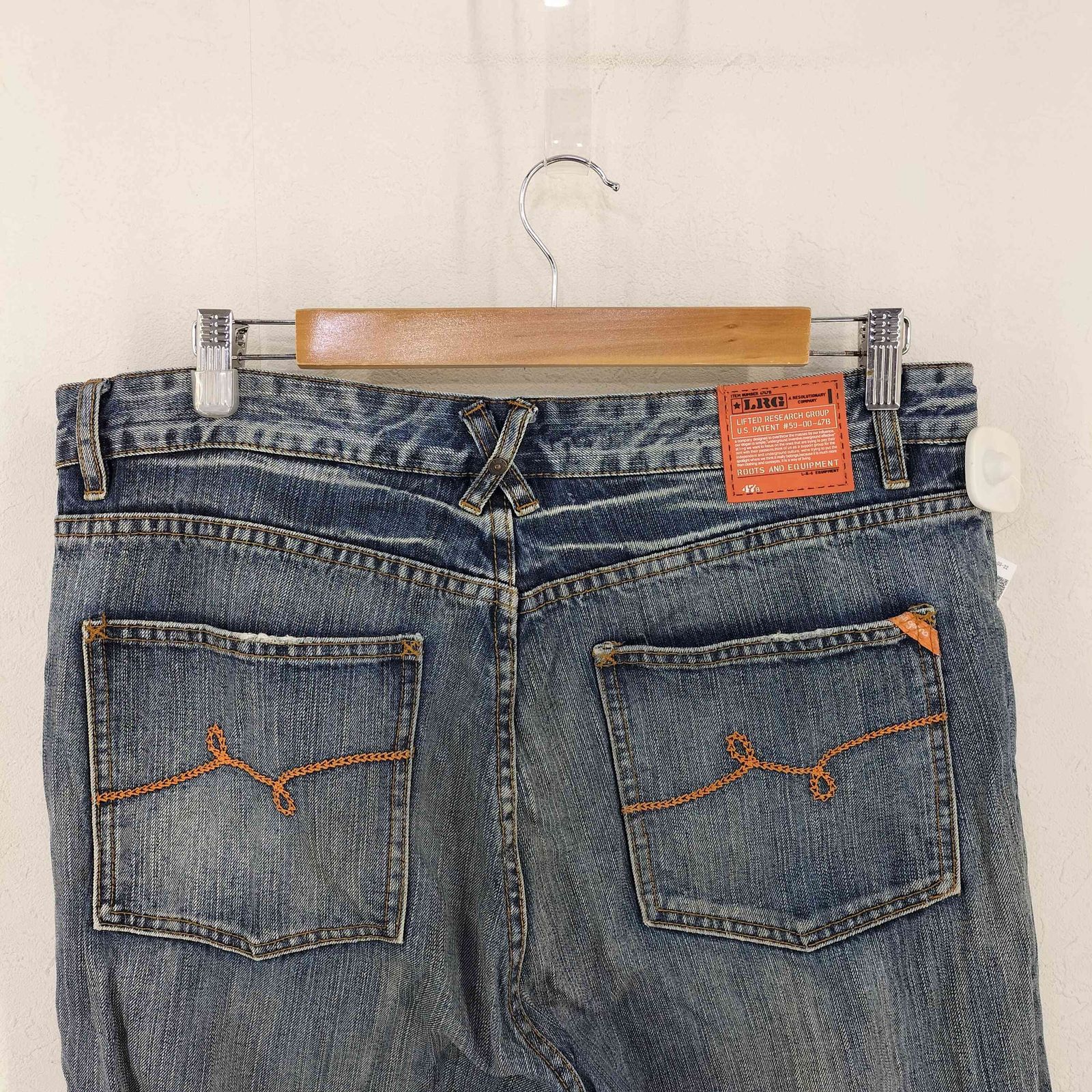 エルアールジー LRG ストレートデニムパンツ メンズ FR：36-38