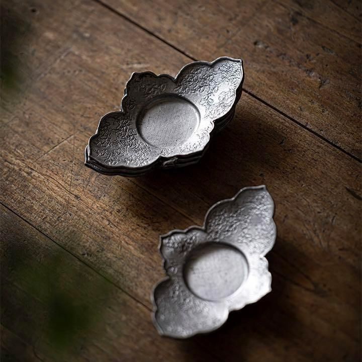茶入れ　錫製　煎茶　茶器　茶道具 楽天市場】IwaiLoft Iron Art 煎茶道具 茶合 さごう 茶量 茶匙