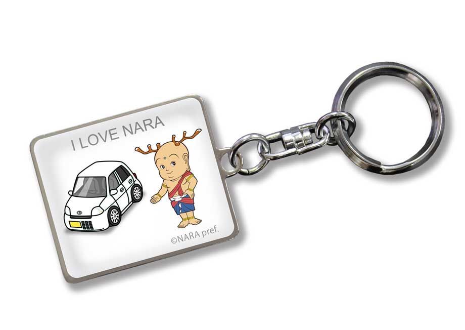 車種別ボディカラーが選べるキーホルダー ダイハツ エッセ L235S