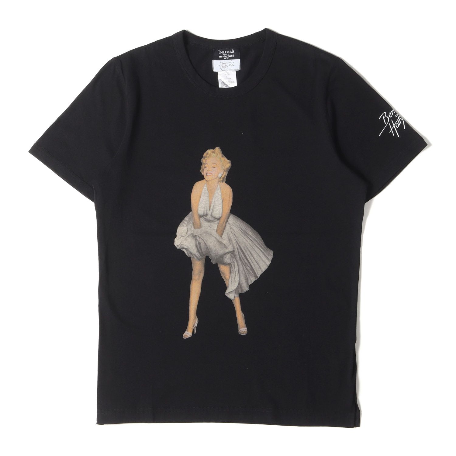 新品 mastermind JAPAN マスターマインドジャパン Tシャツ サイズ:S THEATER8 Marilyn Monroe グラフィック  クルーネック Tシャツ Bernard of Hollywood ブラック 日本製 トップス - メルカリ