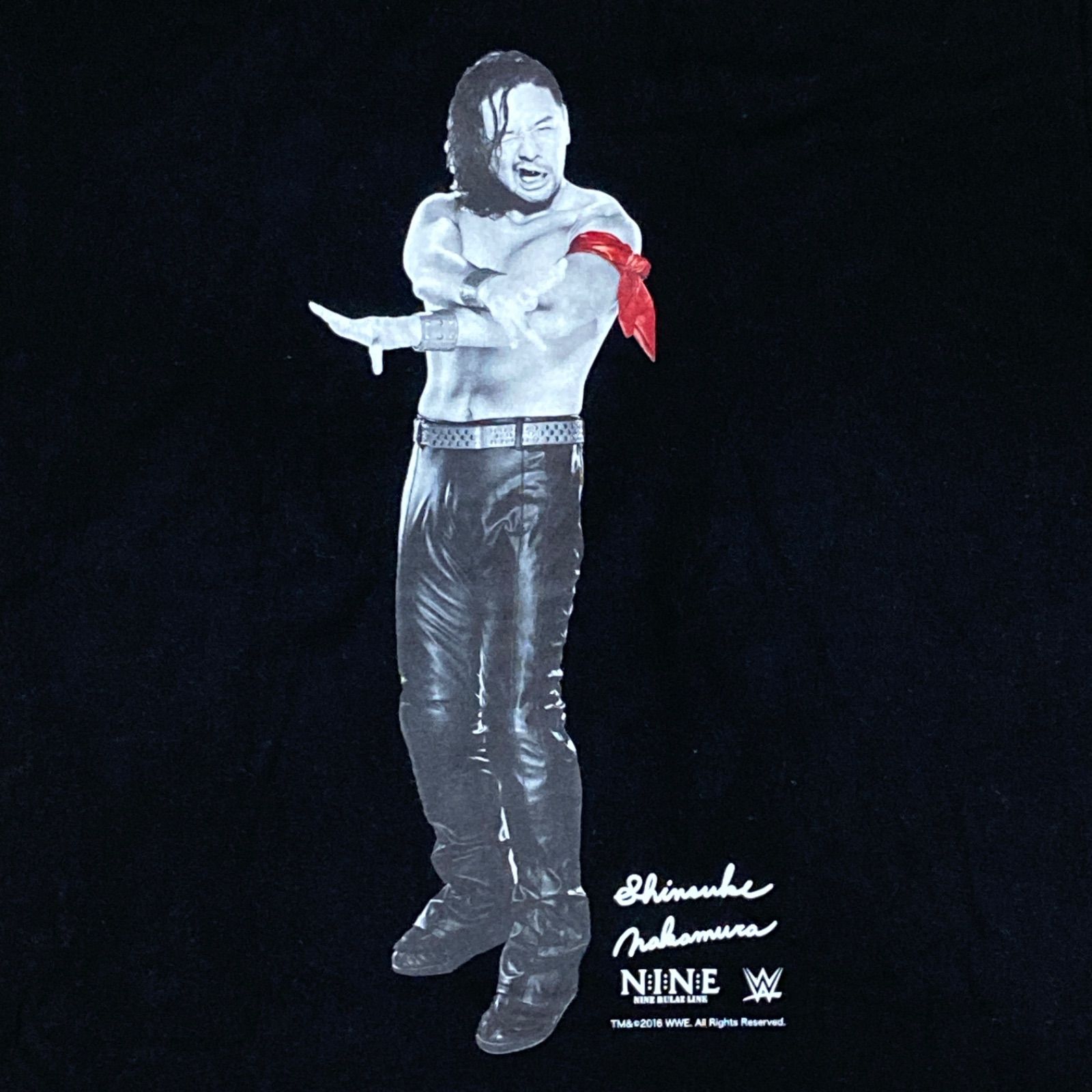 サイズXL 中邑 真輔 コラボレーション T  ホワイト fit=scale-down,w=1200