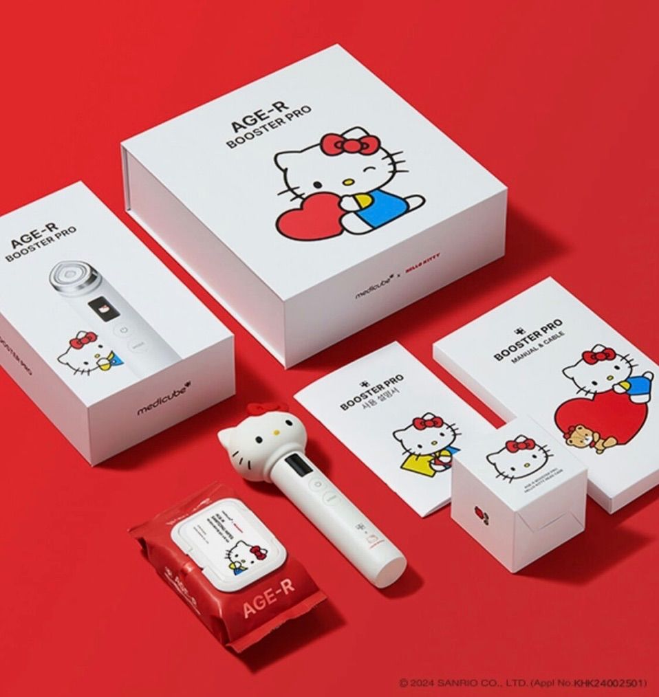 今日限定⭐︎メディキューブ⭐︎キティちゃんコラボ　ブースタープロ 限定品】即発送 50周年メディキューブ ブースタープロ ハロー