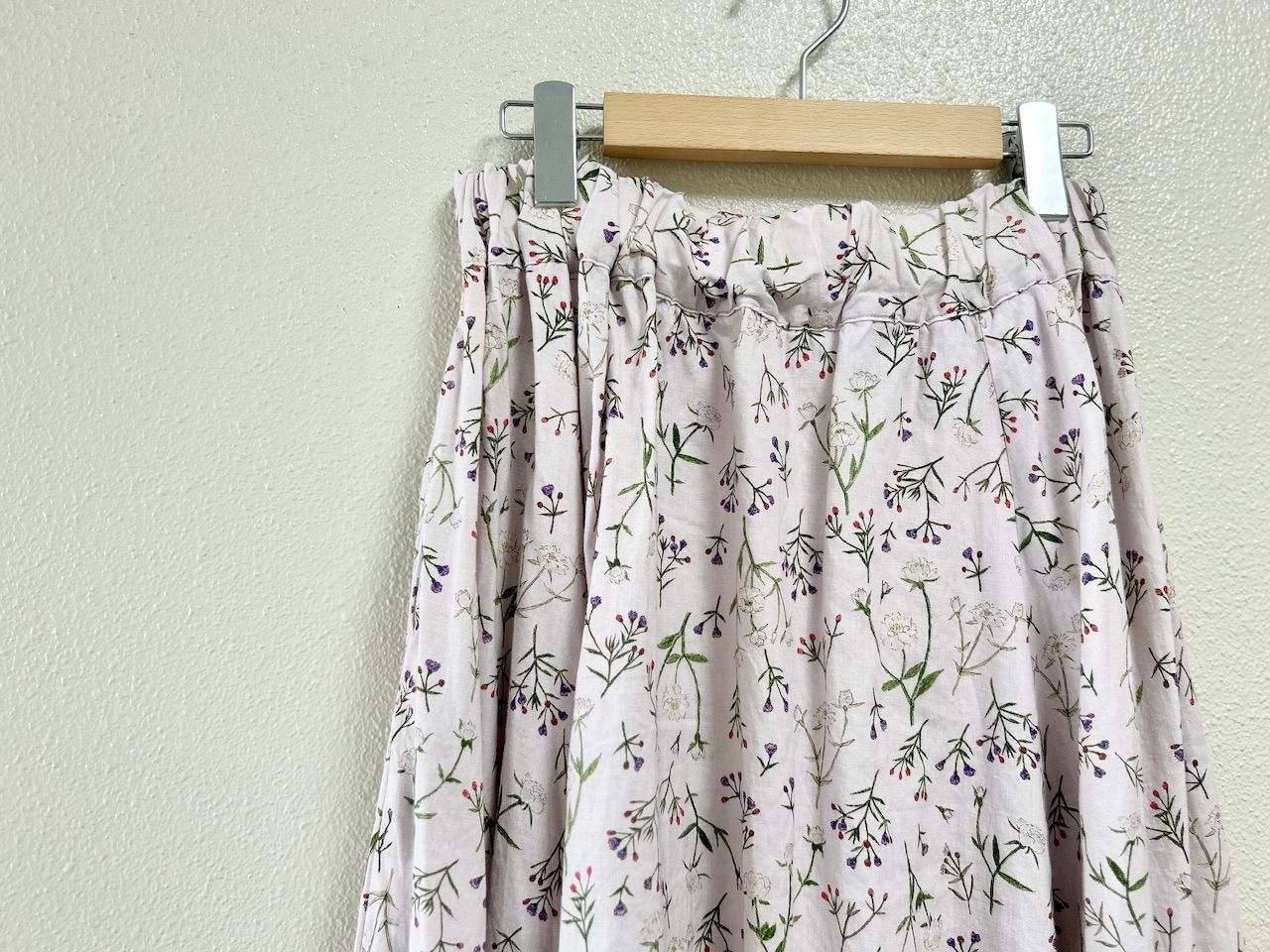 Nest Robe ネストローブ UpcycleLino Flowers テールフレア