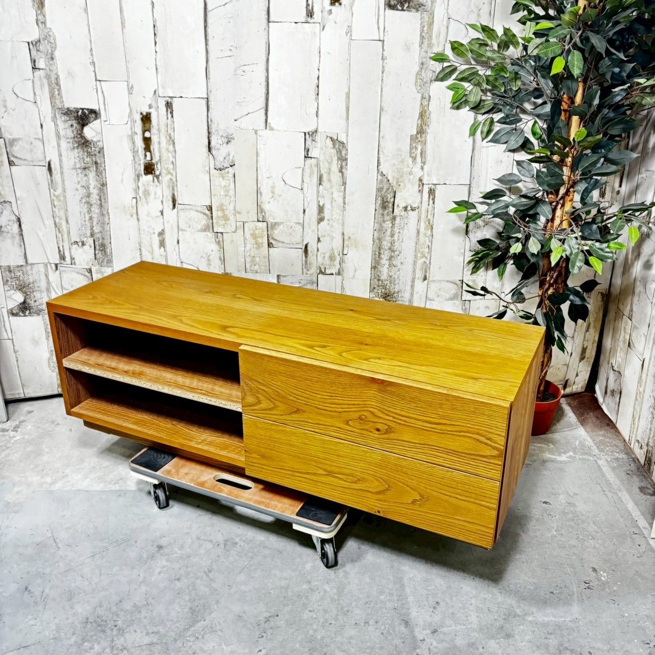 専用 unico ADDAY ウニコアディシリーズ TVボード テレビ台 W1200