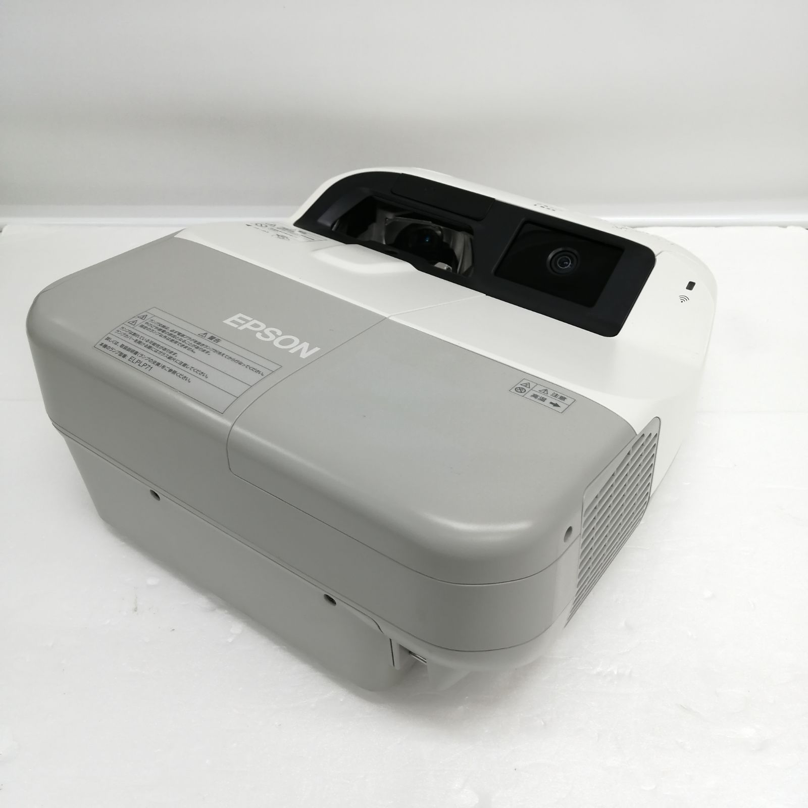 3100lm 【EPSON】EB-485WT ビジネスプロジェクター 動作品 ランプ時間154H EPSON 液晶プロジェクター EB-485WT 3100lm リモコン 取説 CD－ROM 動作品