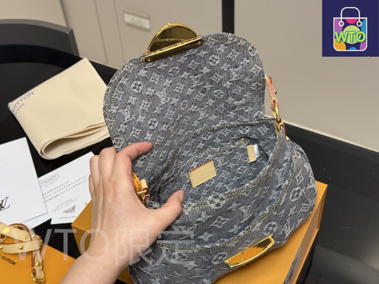 今日特価】Louis Vuitton ルイヴィトン デニムシリーズ 元宝