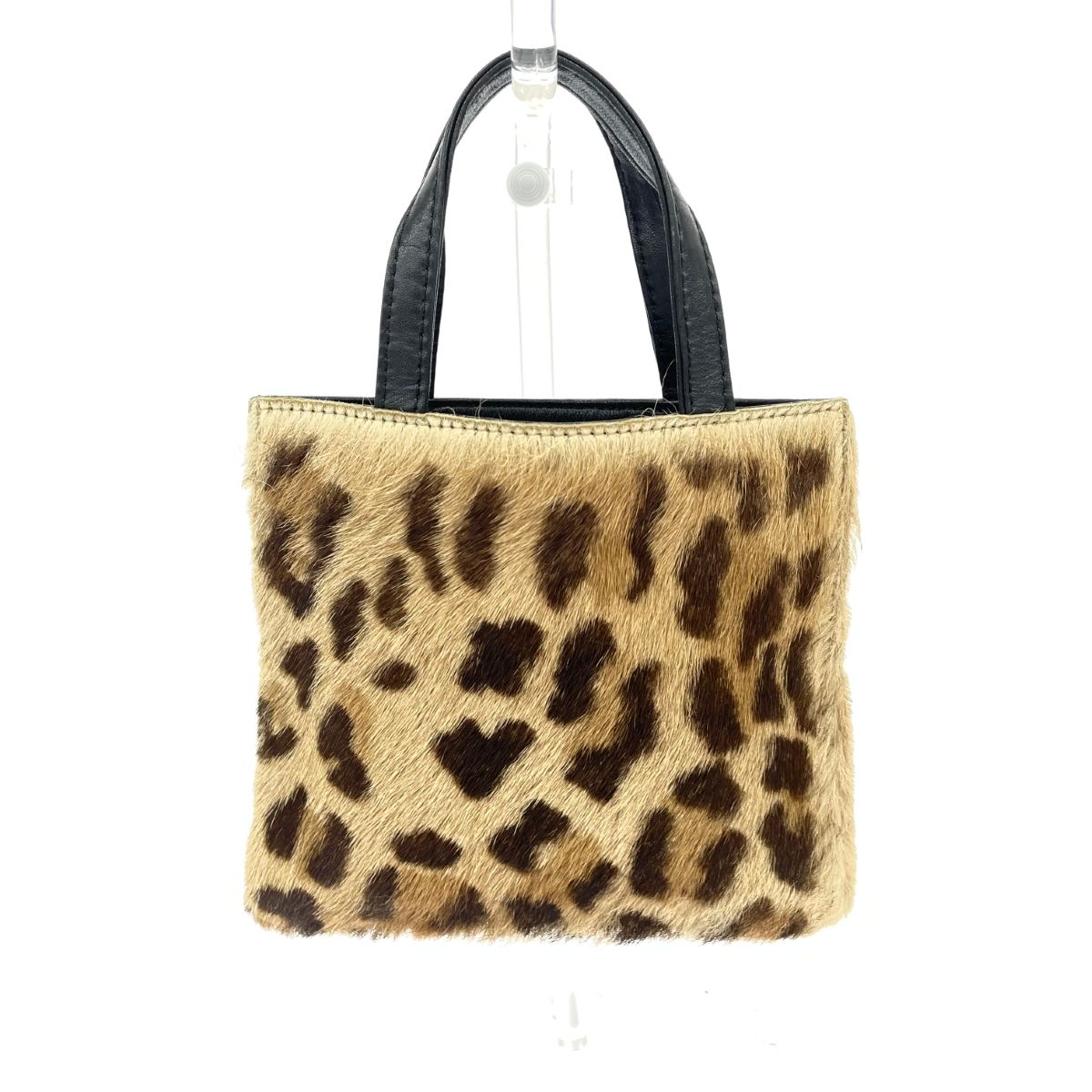 LOEWE/ロエベ　バニティバッグ/ポーチ/レオパード柄/エナメル他 LOEWE/ロエベバニティバッグ/ポーチ/レオパード柄/エナメル他