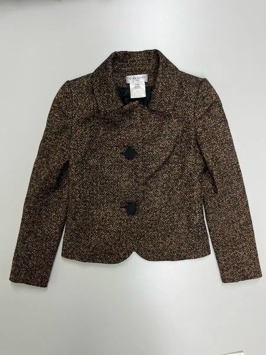 Givenchy ジバンシィ ブラウン パータン ジャケット スカート セットアップ