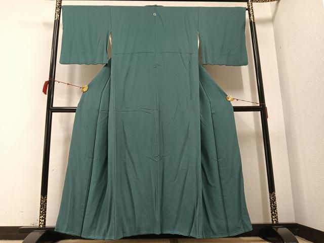 平和屋着物 ファッションデザイナー 花井幸子監修 色無地 虫襖色 正絹 AABB4369ph