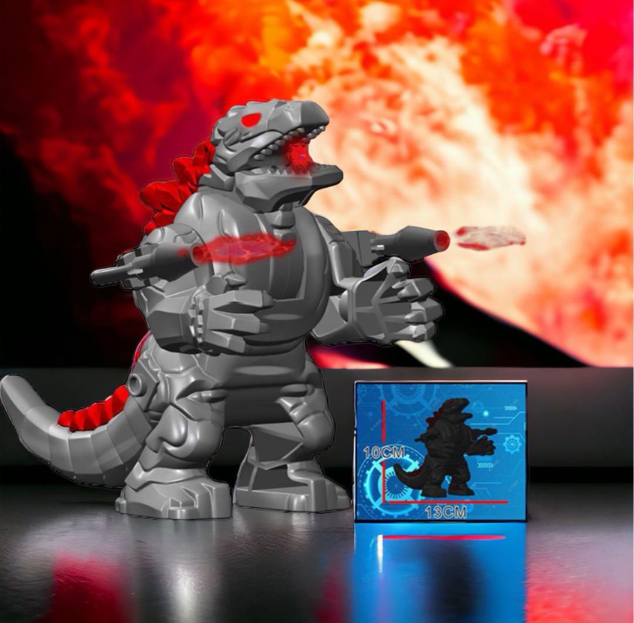 ゴジラGODZILLA 3体セットレゴ互換品 - メルカリ