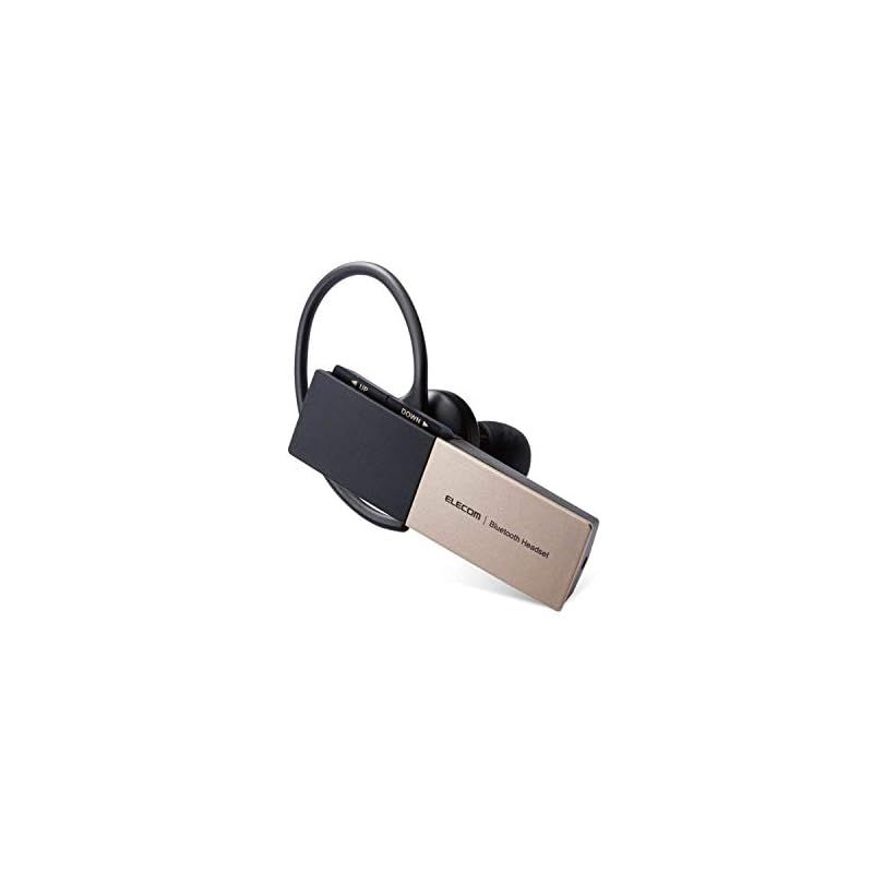 エレコム Bluetooth ヘッドセット USB Type-C(充電端子) 1 ゴールド LBT-HSC20MPGD LBT-HSC20MPGD 0