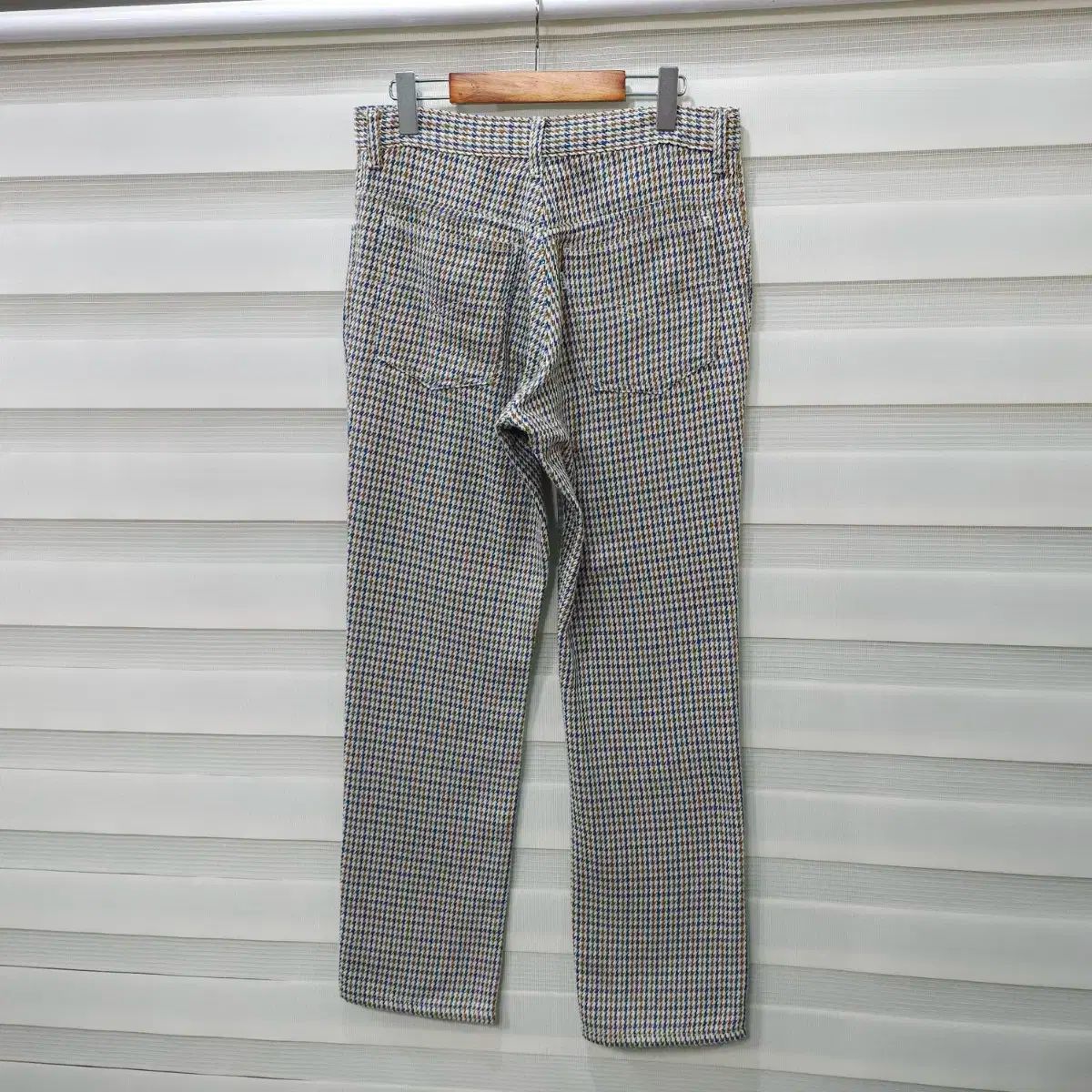 【雷市場（ポンジャン）商品韓国直送】 90s LEVI'S(リーバイス) ホワイトステップ ハウンドトゥース パンツ- 30 ー 31 程度