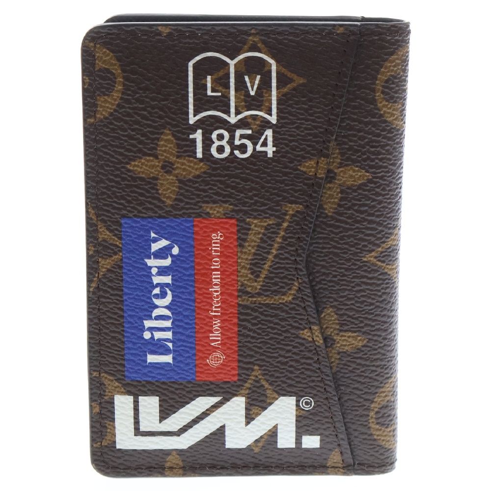 ルイヴィトン　モノグラム　名刺入れ　ポッシュ　ロゴストーリー　M67818 ルイヴィトン モノグラム 名刺入れ ポッシュ ロゴストーリー M67818