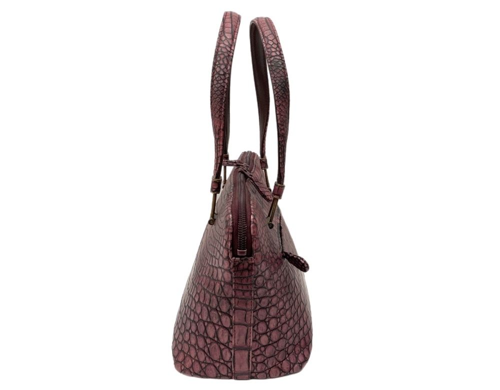明日香　高級高品質　JRA認証 クロコダイル　ソフトマット　ワンハンドバッグ クロコダイル Crocodile アスカ 明日香 ASUKA JRA認定 トート