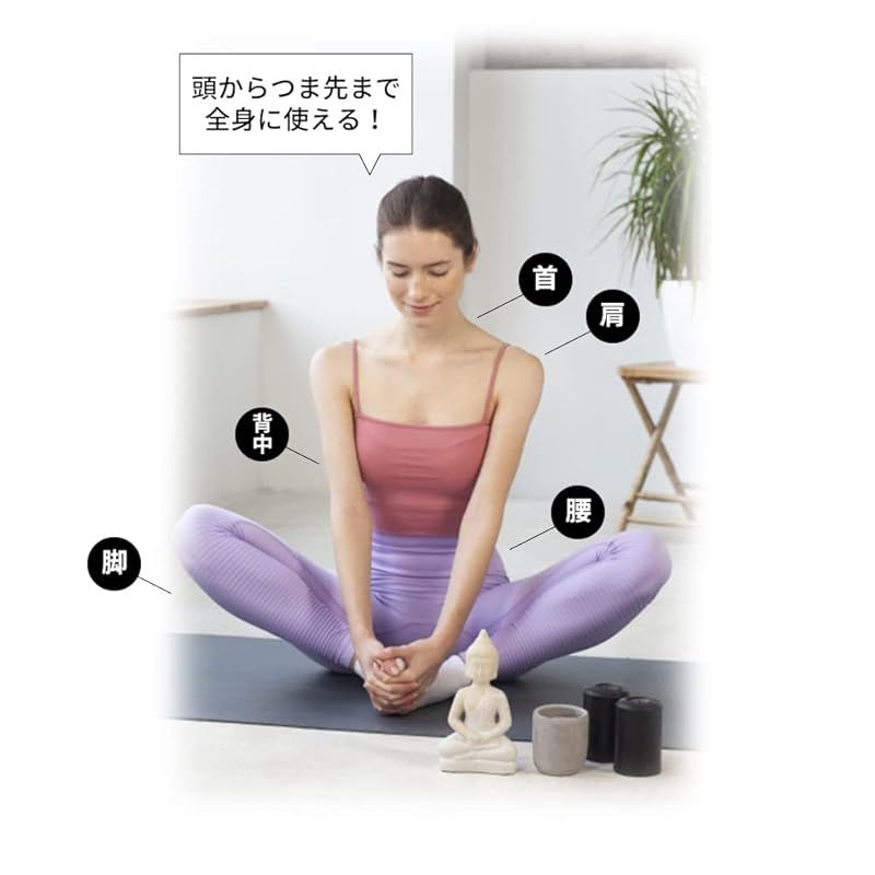 大・小2個セット】 GetFit フォームローラー 筋膜リリース
