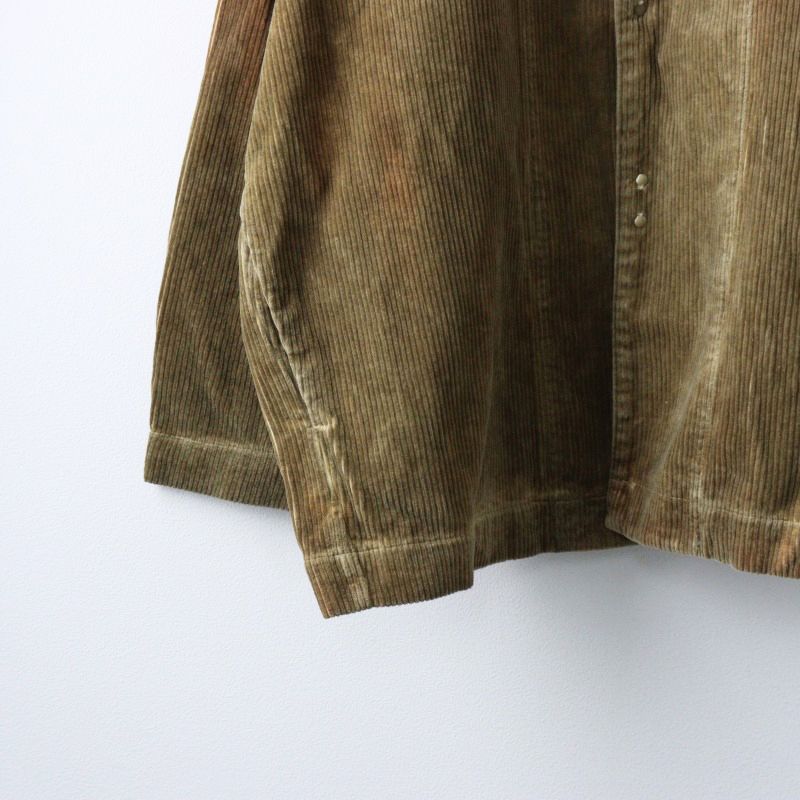 ネストローブ nest Robe コーデュロイノーカラージャケット