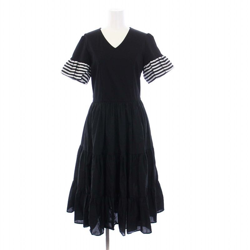 ボーダーズアットバルコニー ワンピース 面倒臭い Tee dress 36