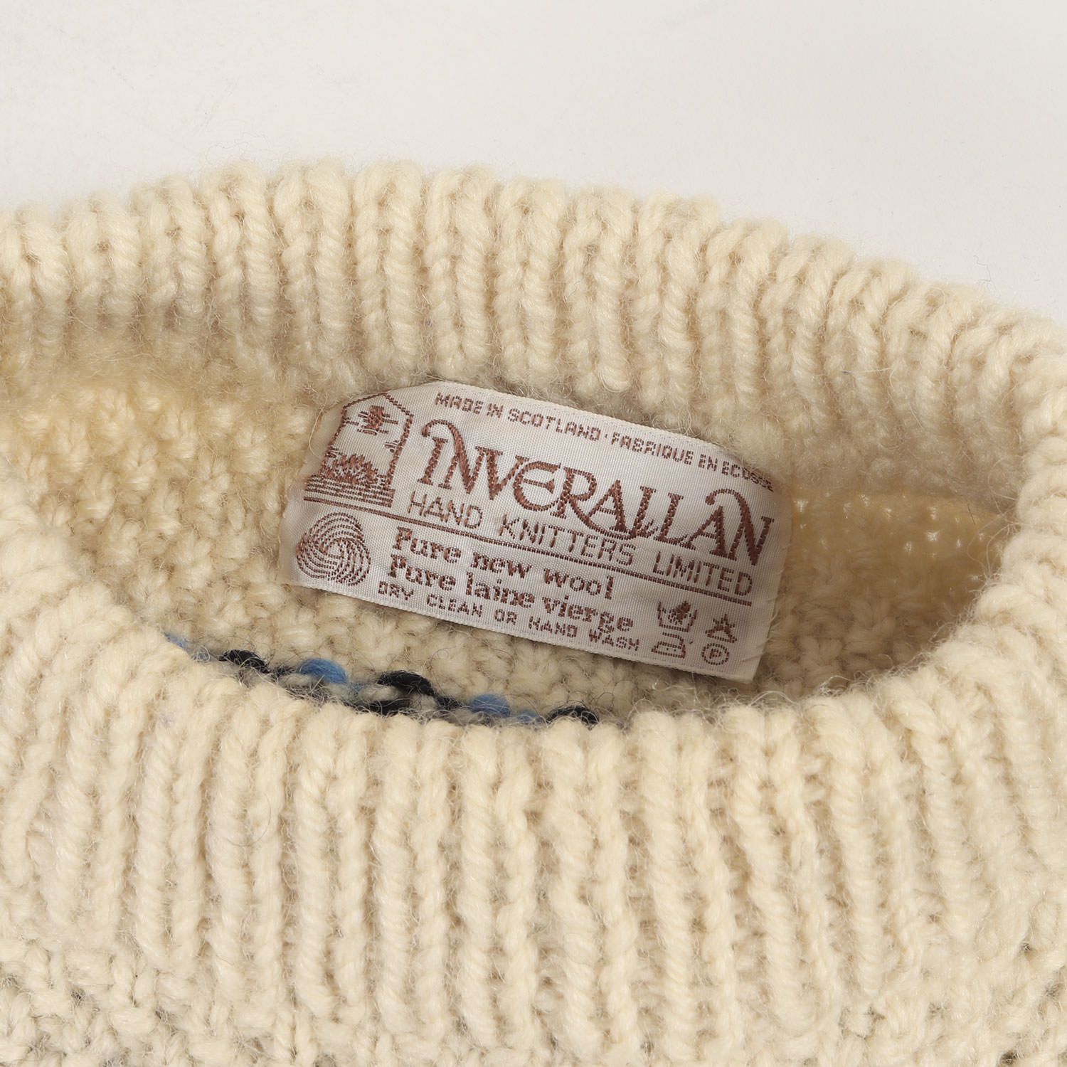 フィッシャーマンニット アランニット アイボリー モックネック ビッグサイズ 古着卸 まとめ売り フィッシャーマンニット セーター 5枚セット