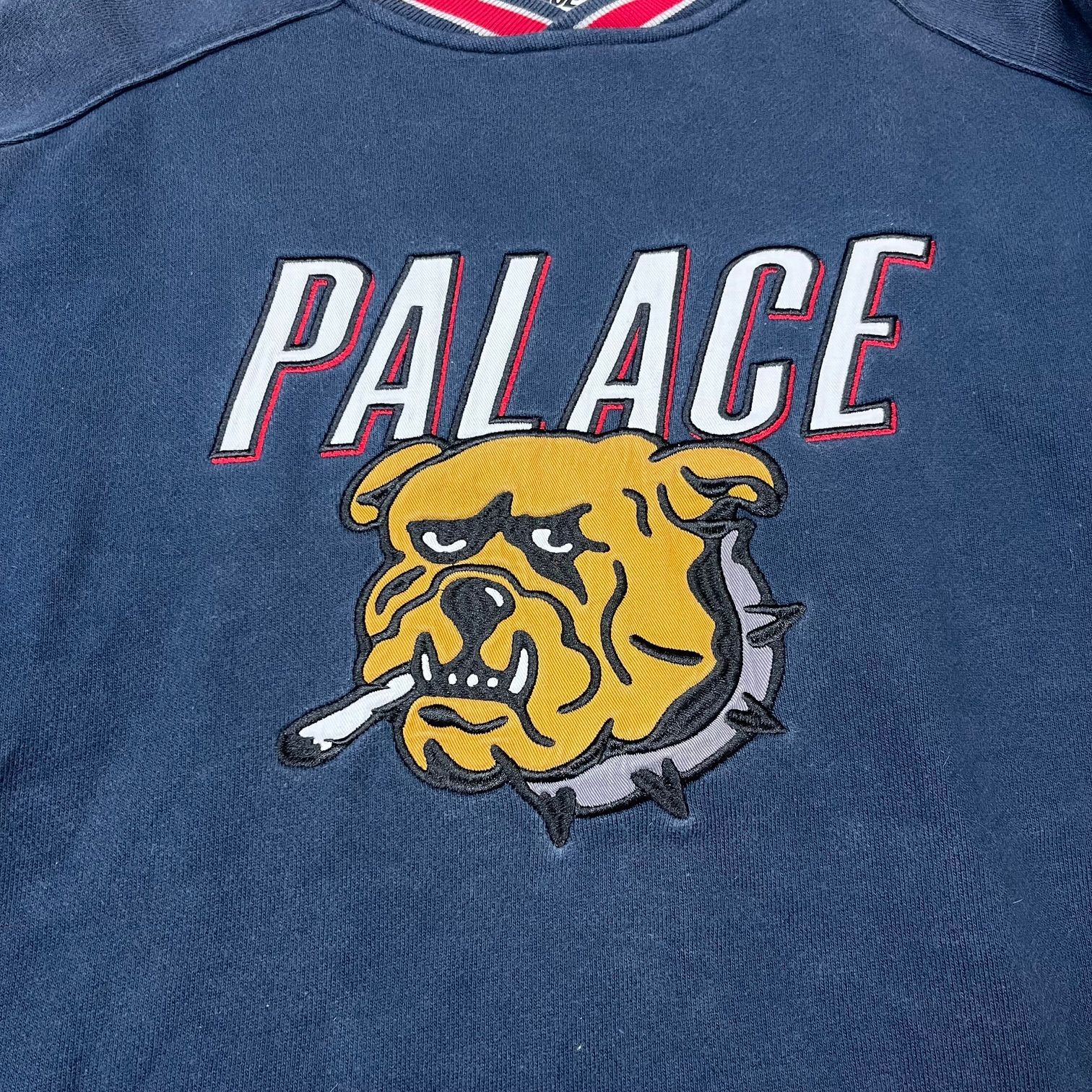 ぱ*た様 PALACE クルーネック スウェット ネイビー Mサイズ メンズ PALACE クルーネック スウェット ネイビー Mサイズ