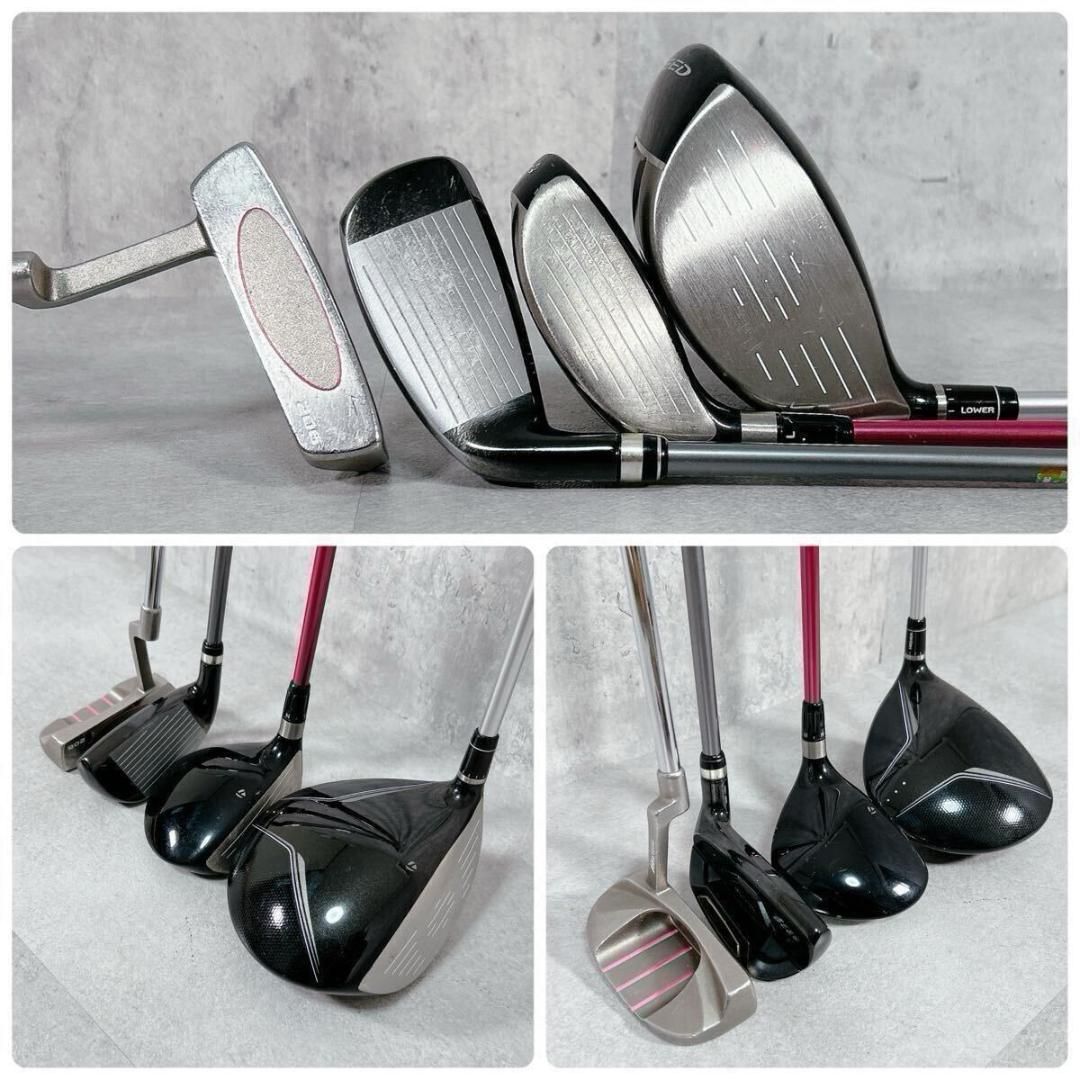 X243 Callaway TaylorMade レディースゴルフセット 12点 X243 Callaway