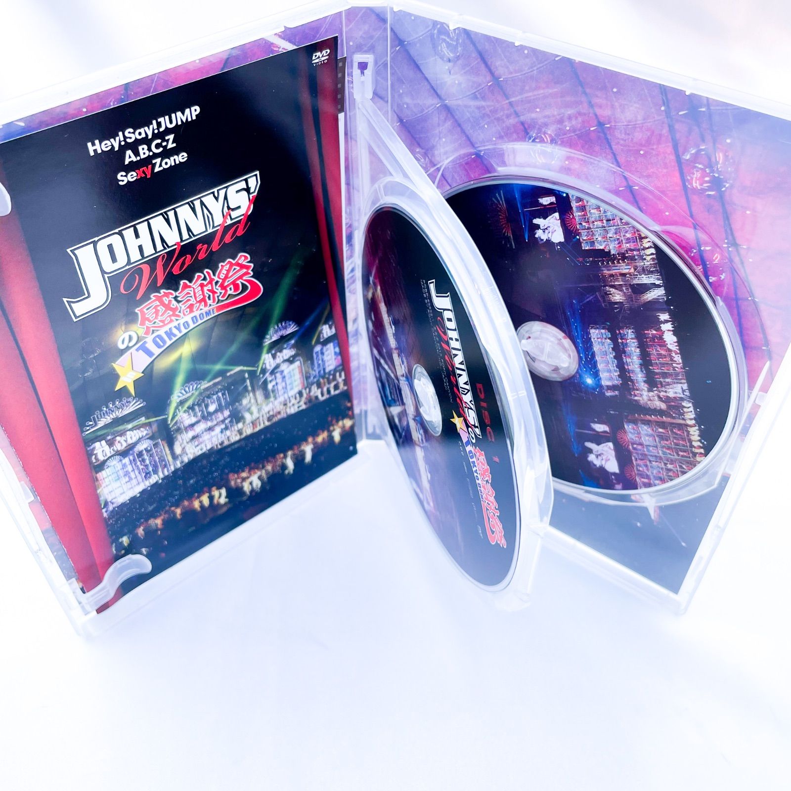 美品　JOHNNYS' Worldの感謝祭 in TOKYO DOME〈2枚組〉DVD (A)