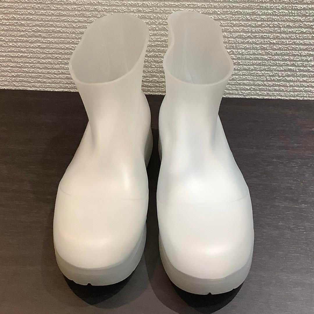 BOTTEGA VENETA Clear Rubber Paddle Boots