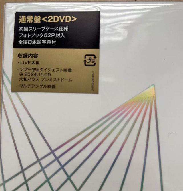 未開封 Snow Man Dome Tour 2024 RAYS(通常盤 DVD） - メルカリ