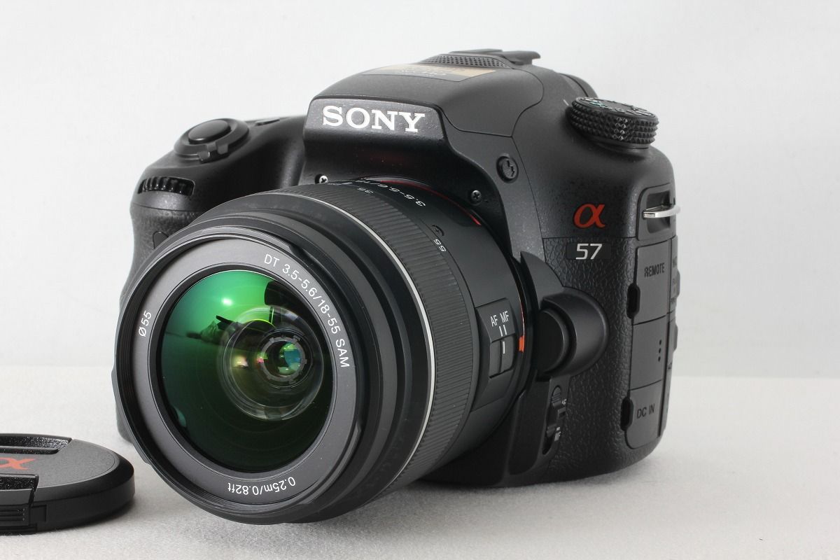 SONY ソニー α57 SLT-A57K ズームレンズキット 僅か1501ショット 48606