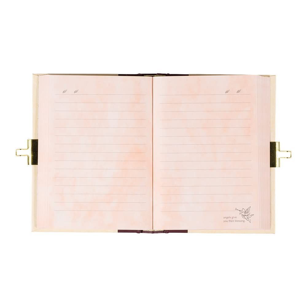 鍵付 日記 天使柄 ミドリ