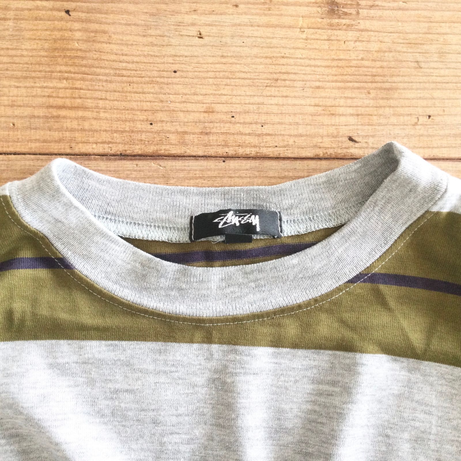 9444 【80s VINTAGE】OLD STUSSY オールドステューシー ボーダー