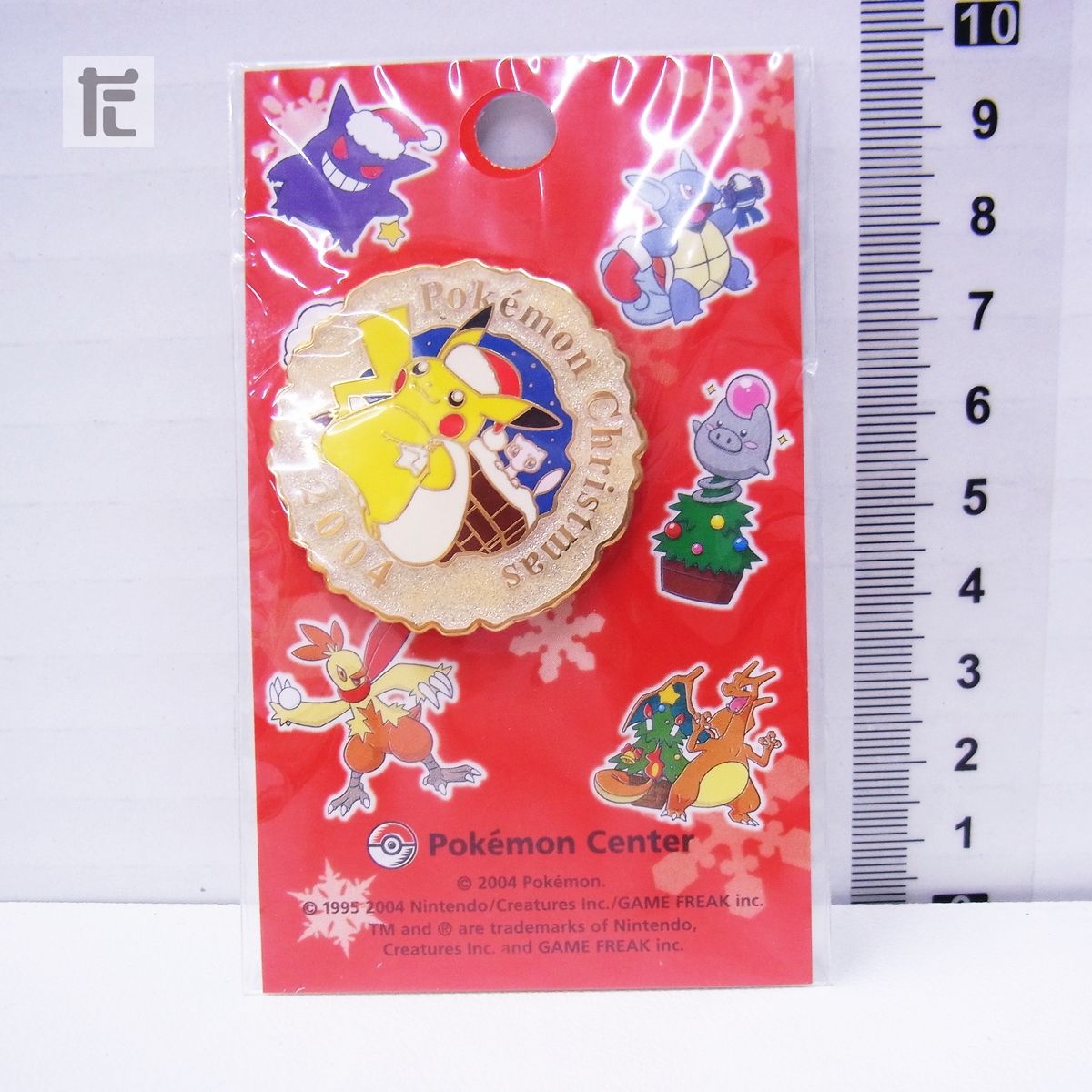希少 ポケモン ポケモンセンター クリスマス2004 ピンバッジ 新品未開封 希少 ポケモン ポケモンセンター クリスマス2004 ピンバッジ