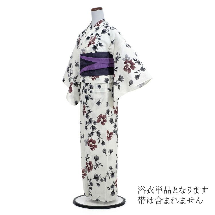 浴衣 レディース 女性用 夜涼 yosuzumi オフホワイト 白系 夏 夏