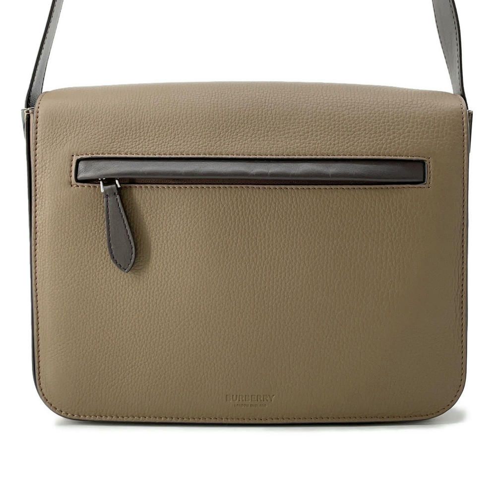 バーバリー ショルダーバッグ フラップ メッセンジャーバッグ レザー BURBERRY バッグ