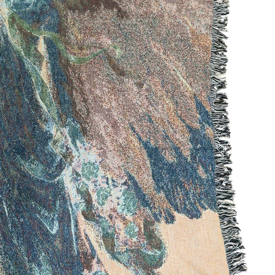 VINTAGE - vintageラグ カーペット 天使 花束 宗教 アート1254 vintageラグ カーペット 天使 花束 宗教 アート1254 - メルカリ