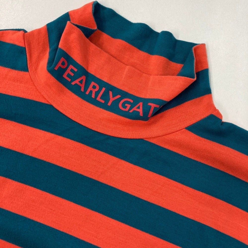 サイズ：5 PEARLY GATES パーリーゲイツ ハイネック 長袖Tシャツ