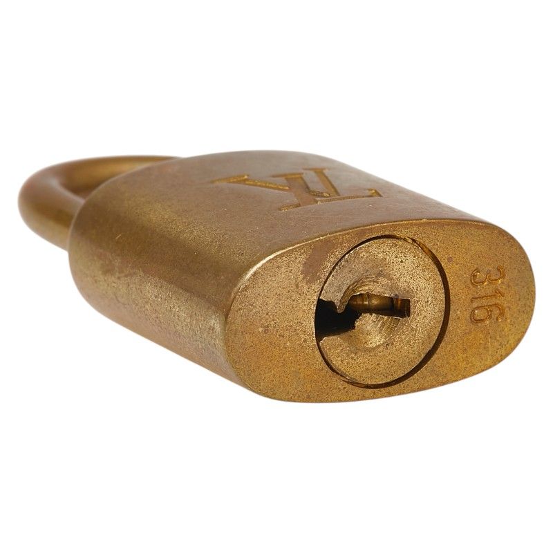 ルイ ヴィトン カデナ 南京錠 キー セット ゴールド メッキ レディース