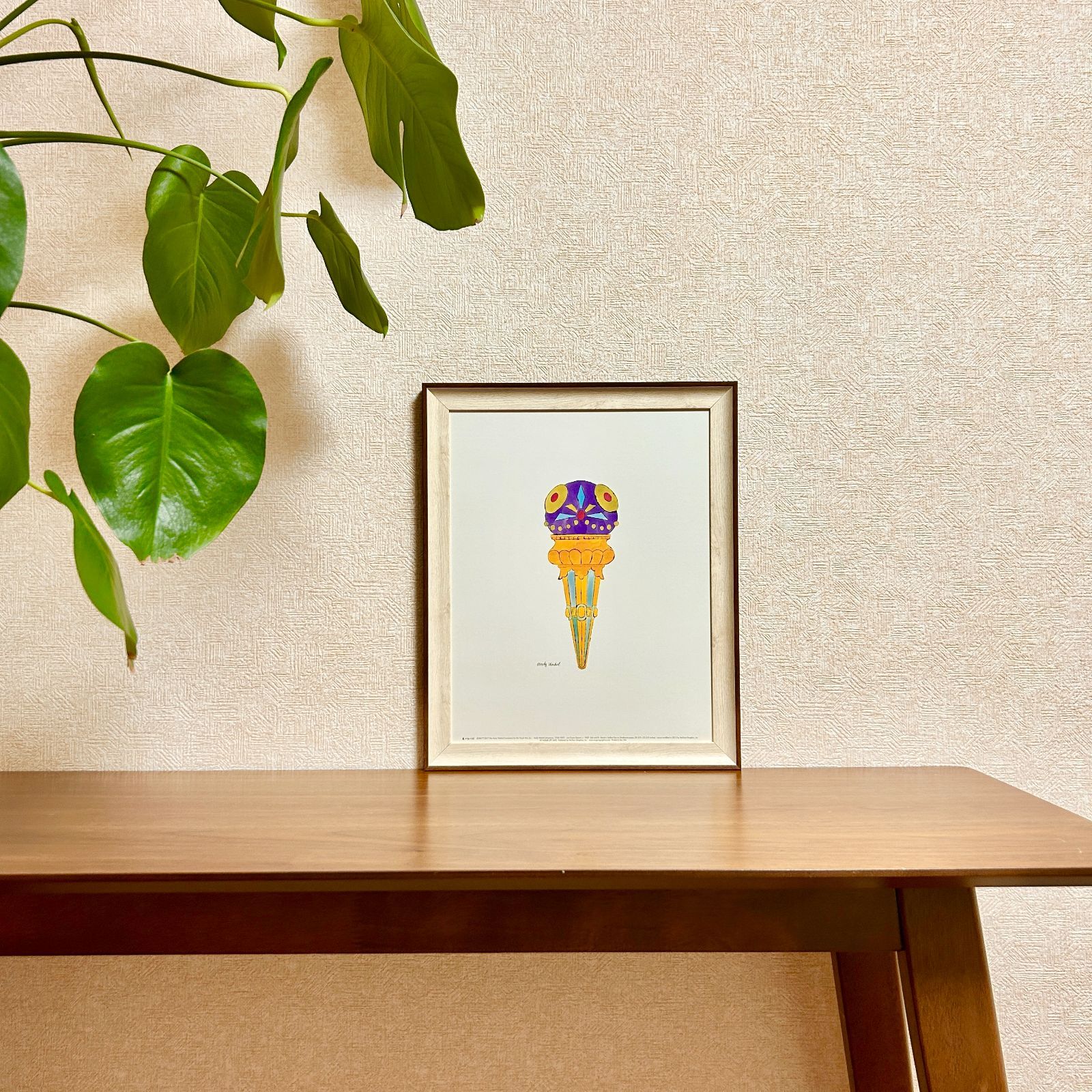 アンディ・ウォーホル、アイスクリーム デザート、海外版・希少画集・額装画 出荷区分B】アンディ・ウォーホル アイスクリーム・デザート 赤と