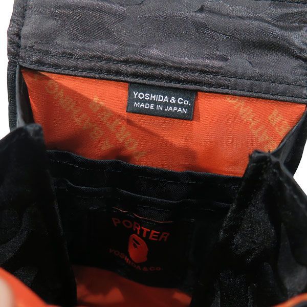 美品 A BATHING APE ア ベイシング エイプ x PORTER STAND ポーター